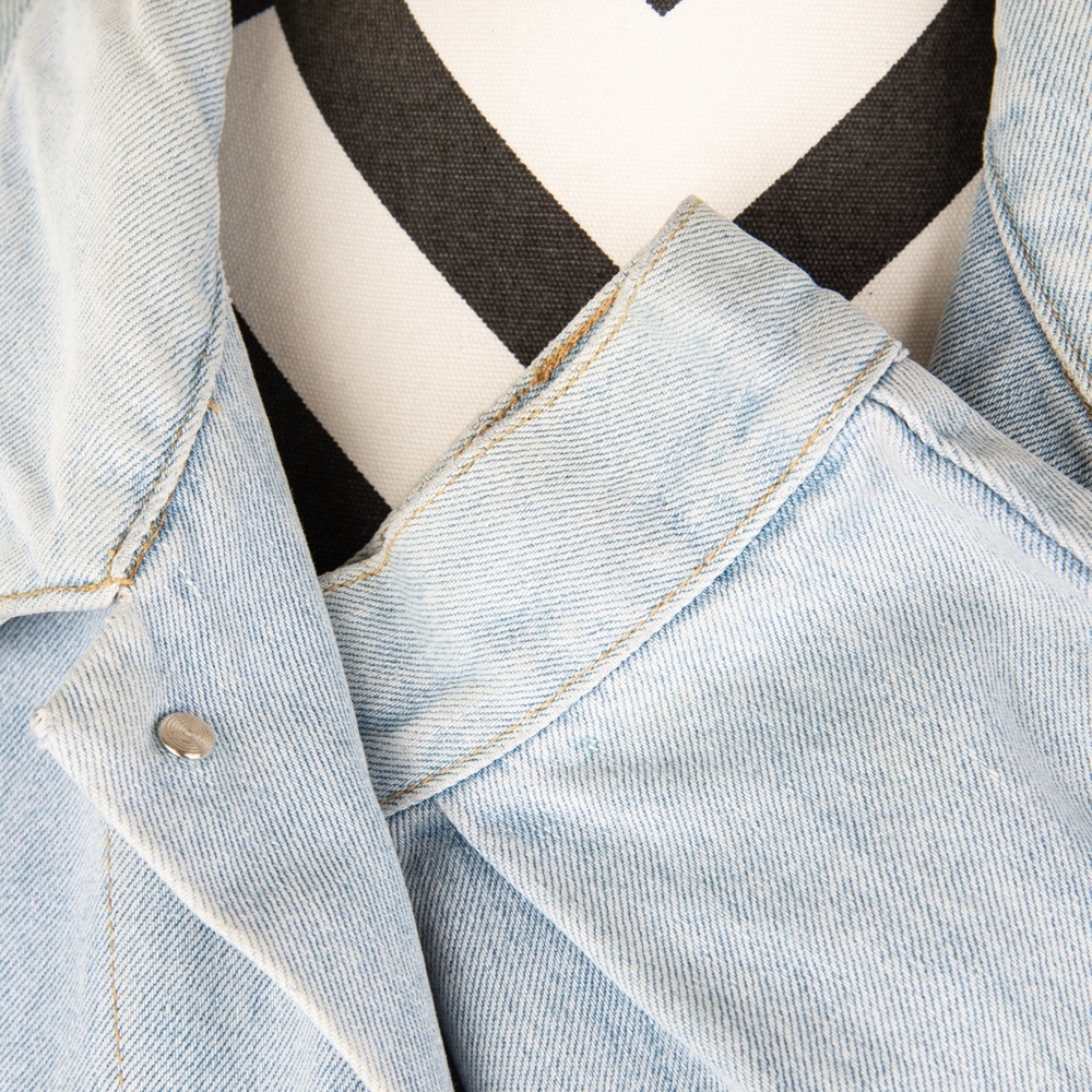 Vintage Bolo Umen Tie Dye Jean Trucker Jacket - Picture 7 of 16